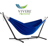 Double Polyester Hammock with Stand